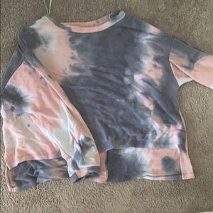 Tie dye crop top